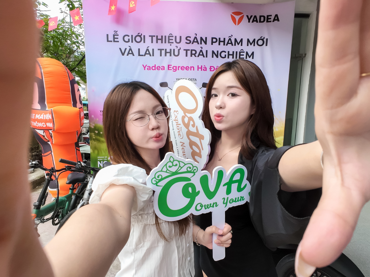 Sự kiện ra mắt sản phẩm tại YADEA Hà Đông